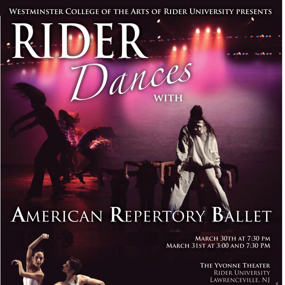 Rider Dances with the American Repertory Ballet