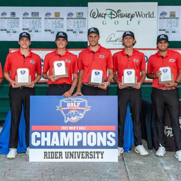 Rider men's golf MAAC Champs