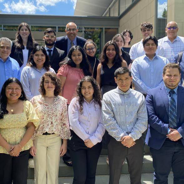 Members of the Governor’s Hispanic Fellows Program