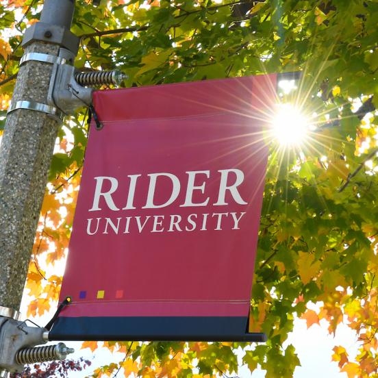 Rider banner