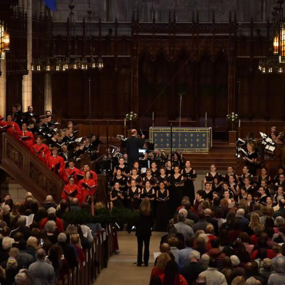 Performance of Readings and Carols at Princeton University Chapel