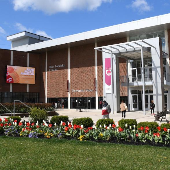 Campus in spring