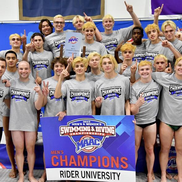 MAAC swim and dive champions 2023