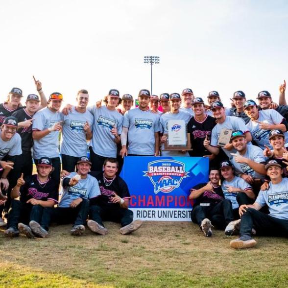 Rider men's baseball team wins 2023 MAAC Championship