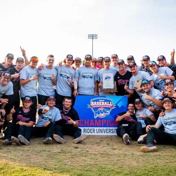 Rider men's baseball team wins 2023 MAAC Championship