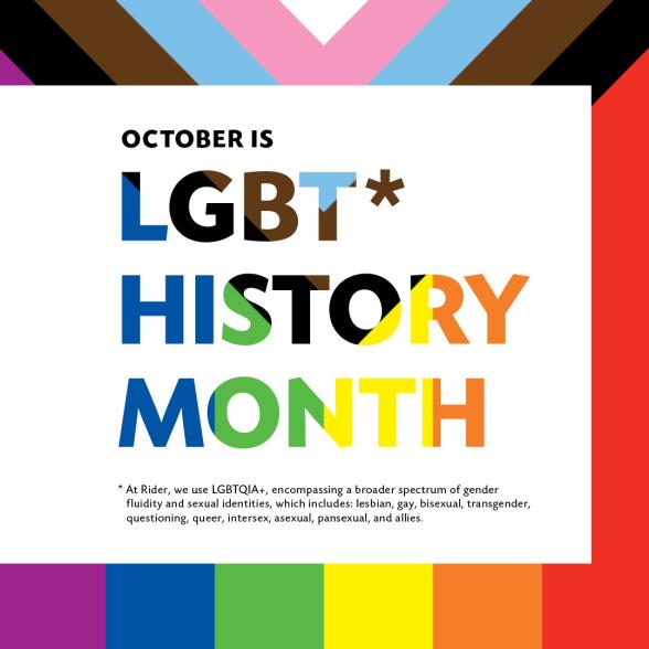 October is LGBT* History Month