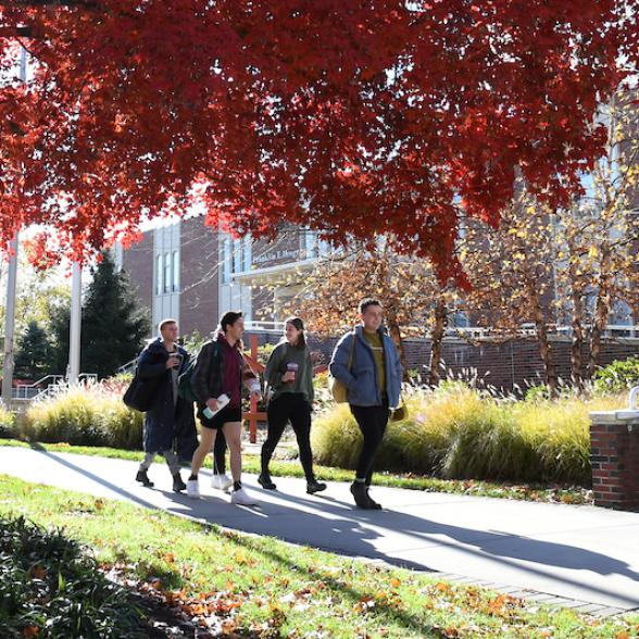 campus in the fall