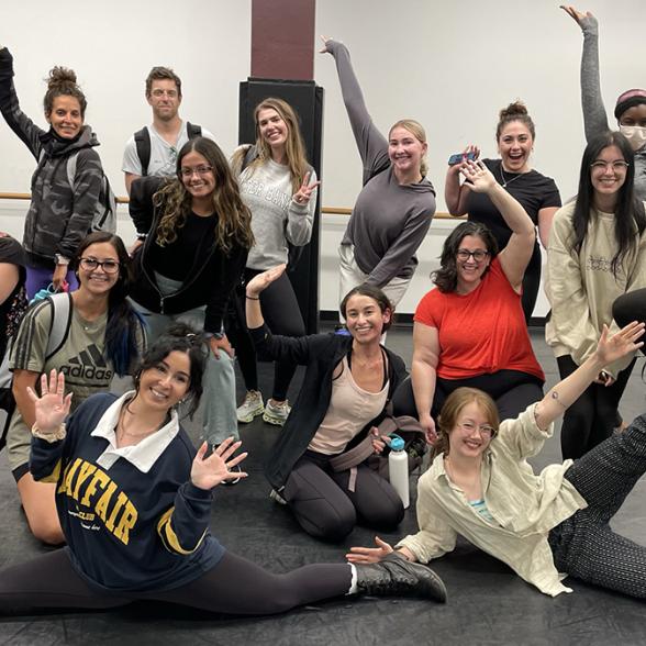 dance/movement therapy class