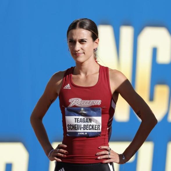 Track and Field student-athlete Teagan Schein-Becker