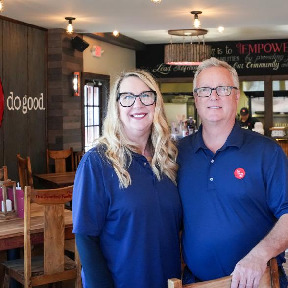 Stephanie and Mark Cartier