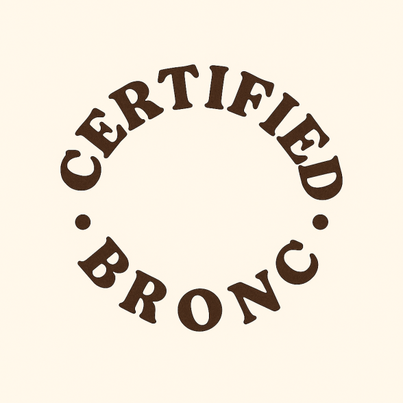 Certified Bronc - Business in Action logo