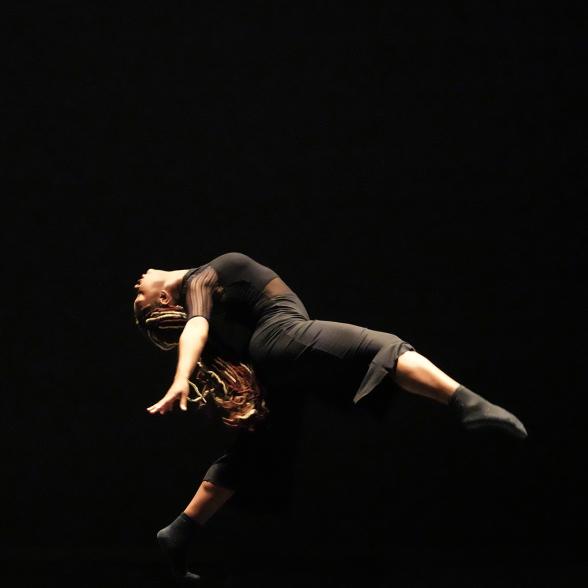 Rider Dance students performing on stage