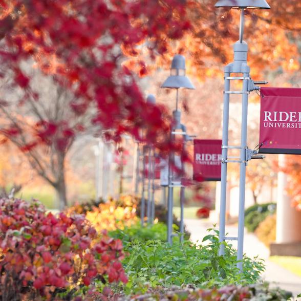 Rider fall campus