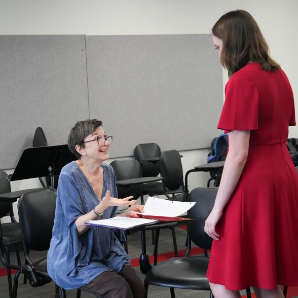 Master of Voice Pedagogy class