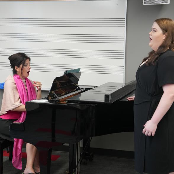 Master in Voice Pedagogy class