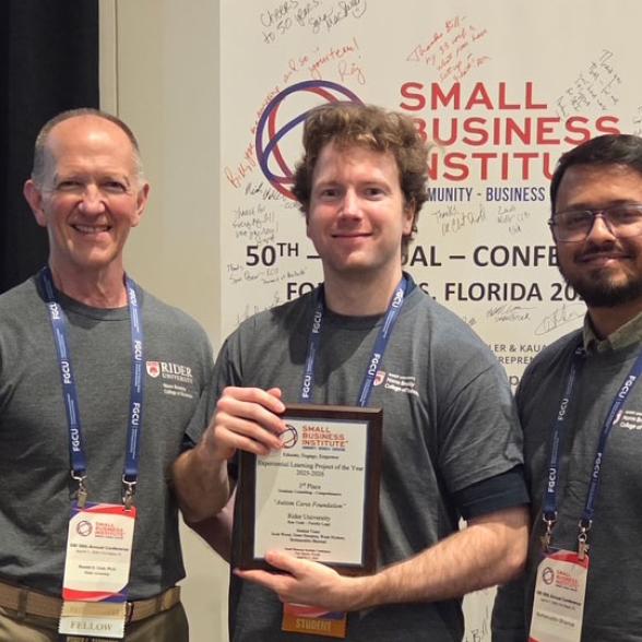 Dr. Cook with graduate students