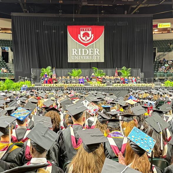 Cure insurance arena on commencement day 2026