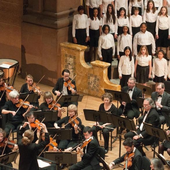 Westminster Choir Orchestra performs 