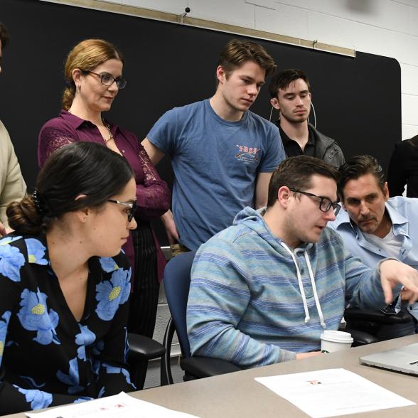 Rider students take over promotion for local filmmaker's doc