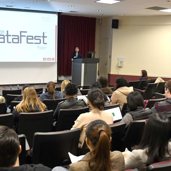 Rider's College of Business Administration will host DataFes