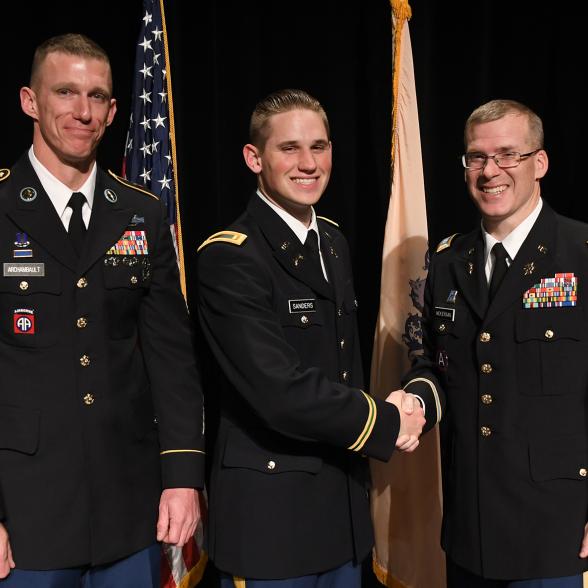 Rider graduate commissioned as Army second lieutenant