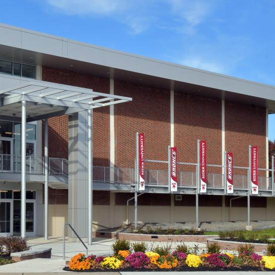 Exterior of the new Bart Luedeke Center