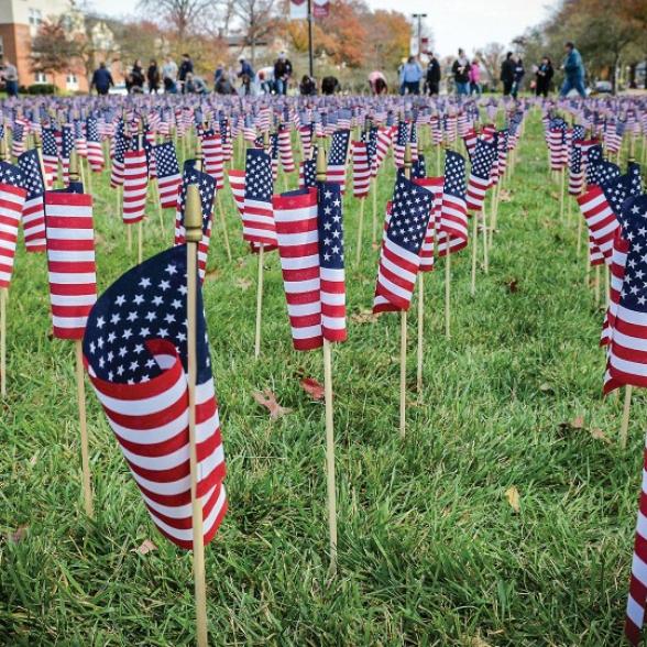 Rider honors veterans with weeklong inspirational remembranc