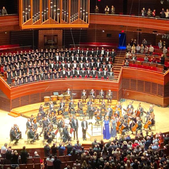 How singing with the Philadelphia Orchestra changed one student's life