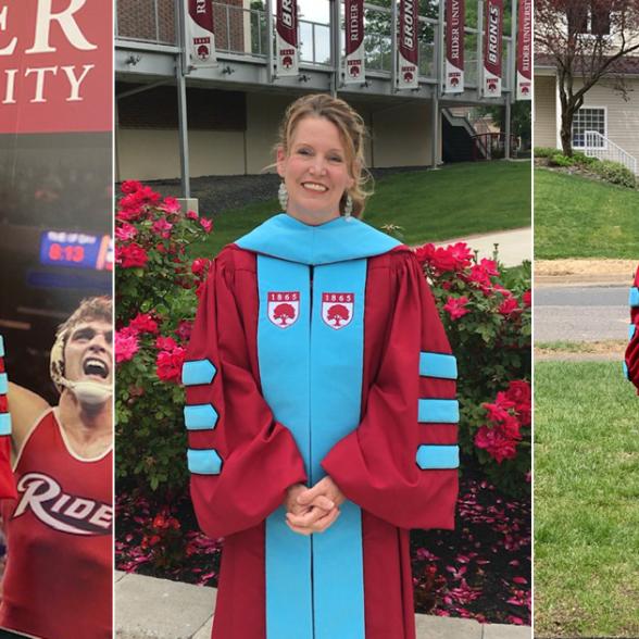 First class of Rider doctoral students graduate