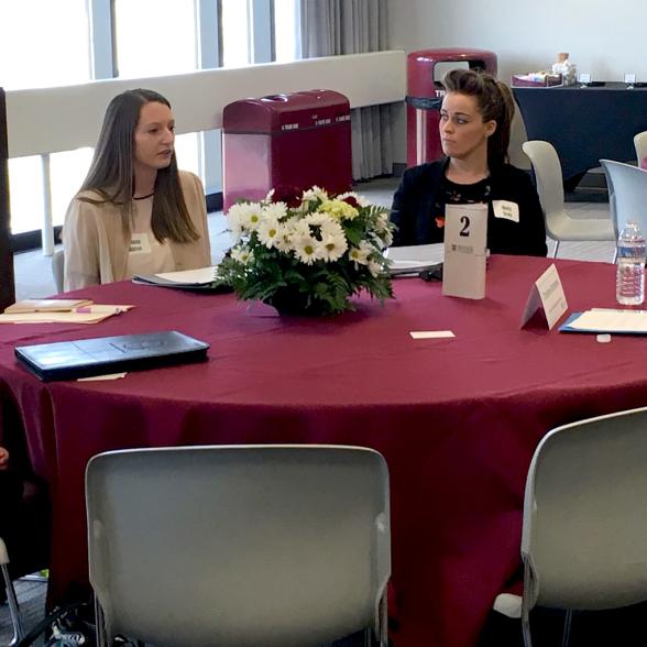 Interview prep event puts Rider students in front of real em