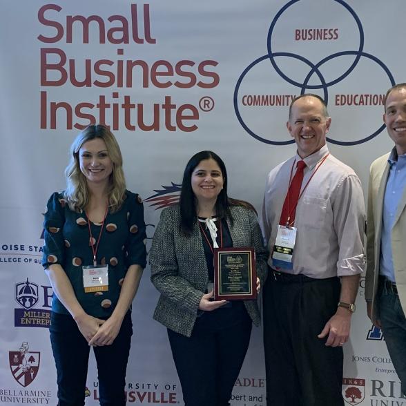Rider teams wins SBI conference