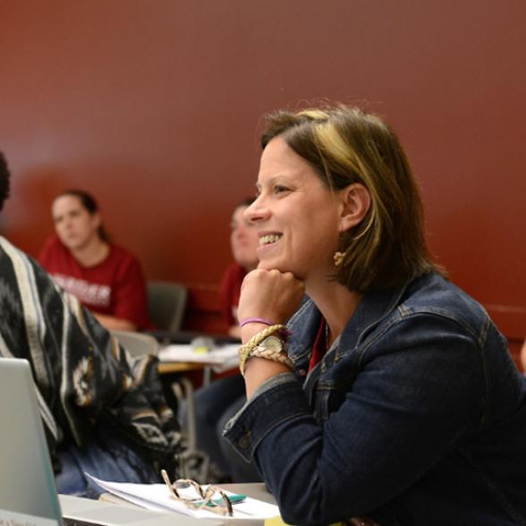Teacher Leadership students in classroom