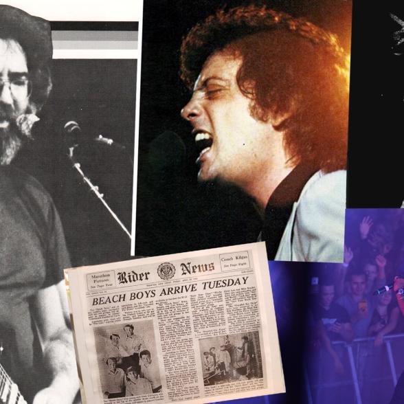 Rider concert performers from over the years