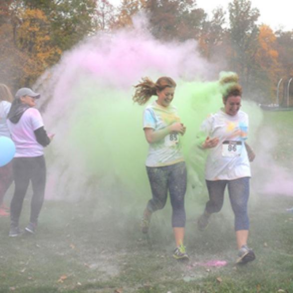 Community Service organizations like the Color Run Event