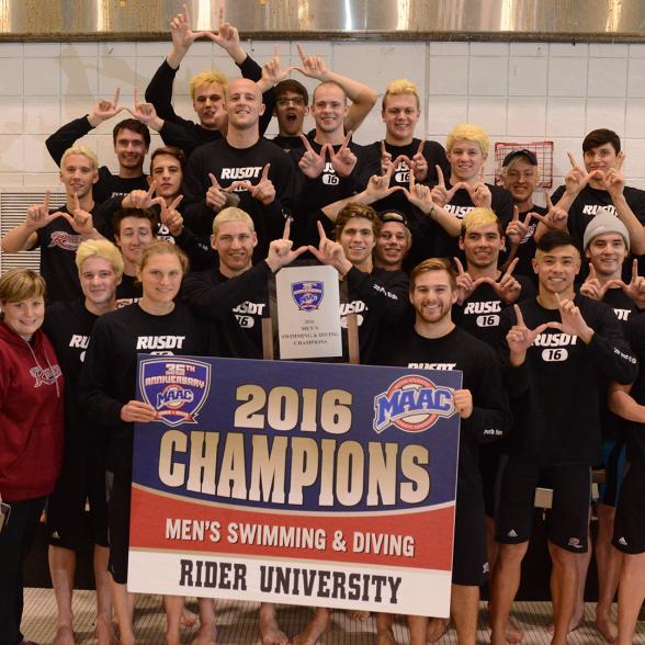 Swim and Dive wins MAAC title