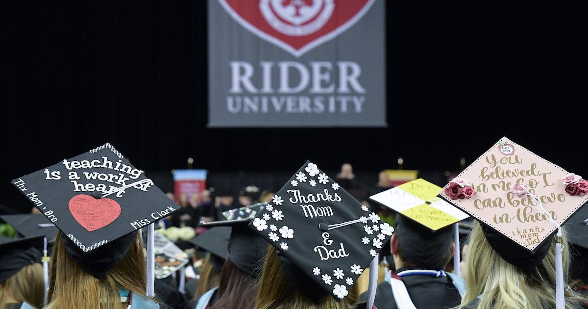 Rider announces Commencement plans for classes of 2021 and 2020 Rider