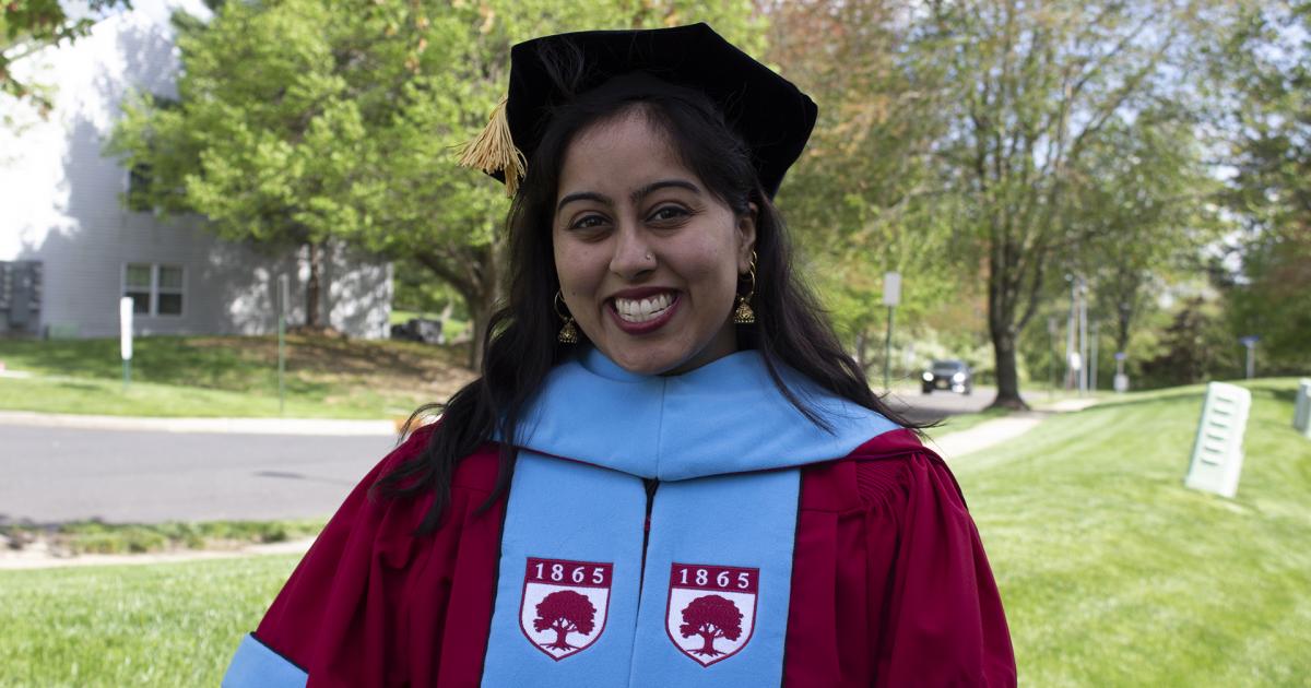 With third degree, Rider graduate makes University history Rider