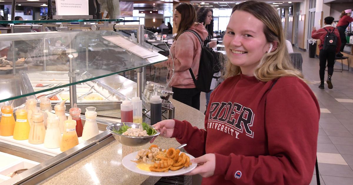 Rider Dining earns second consecutive national award Rider University