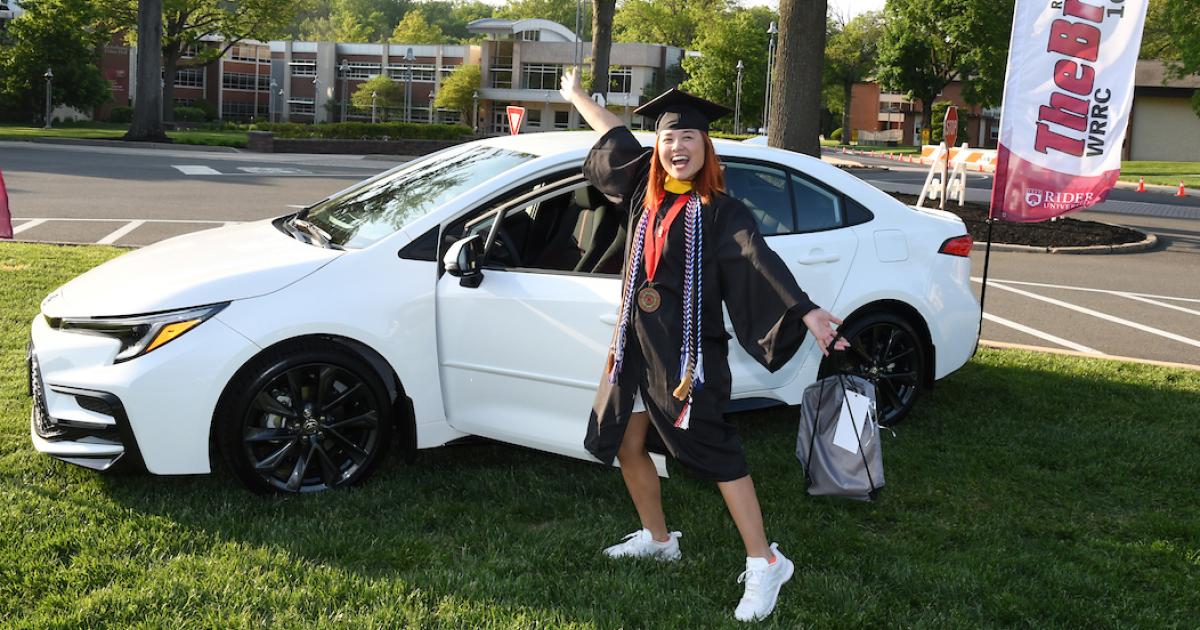 2023 Rider grad wins brandnew Toyota in contest Rider University