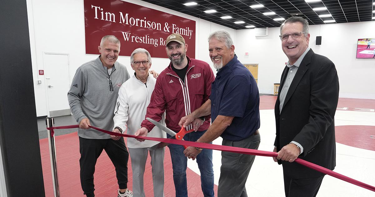 Rider unveils upgraded, donor-funded wrestling center | Rider University