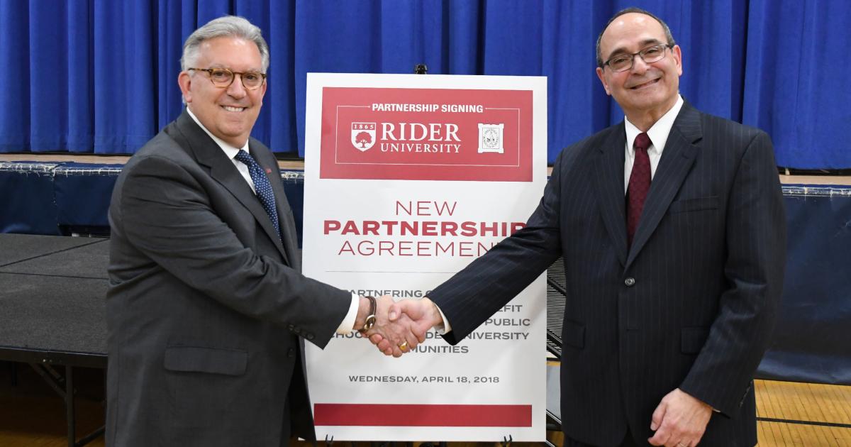 Rider University and Freehold Borough Schools reaffirm tuition discount