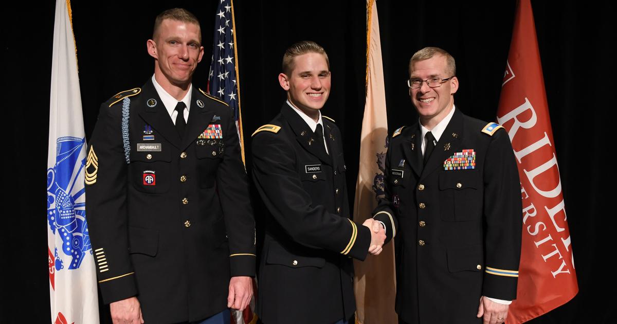 Two Rocker Sergeant Rider graduate commissioned as Army second lieutenant | Rider University