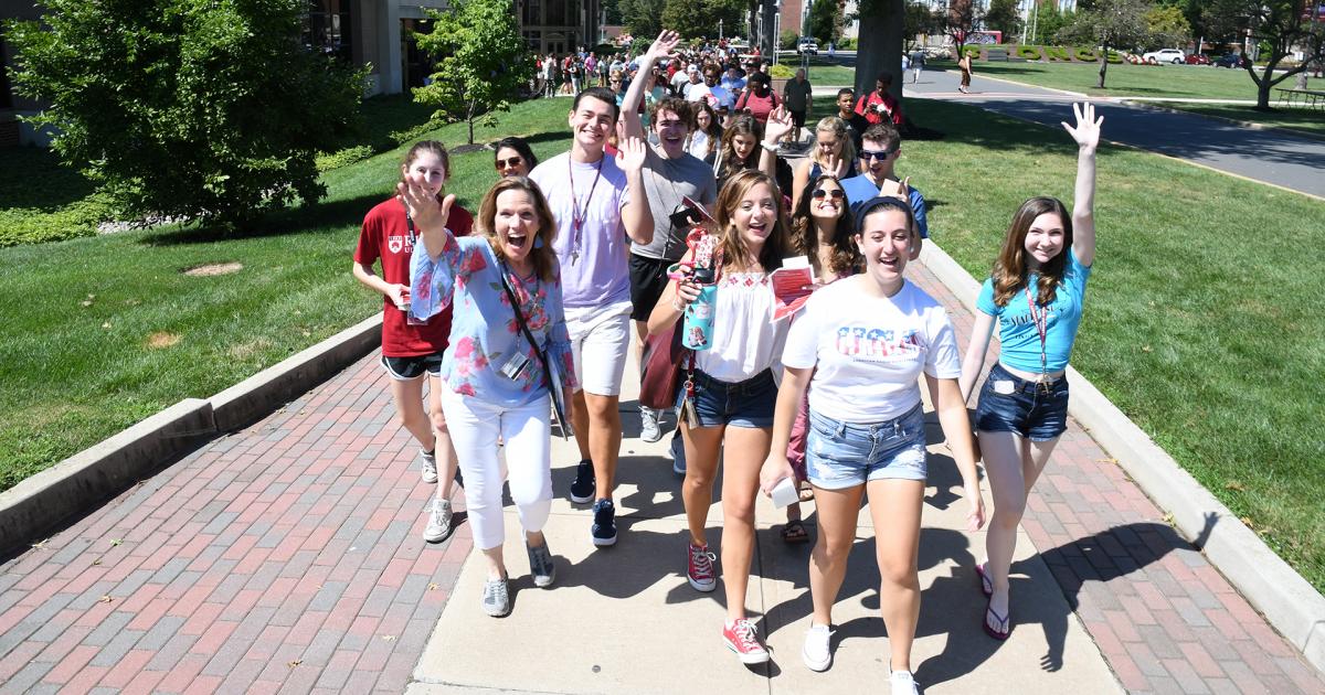 Annual traditions and more students back to Rider Rider