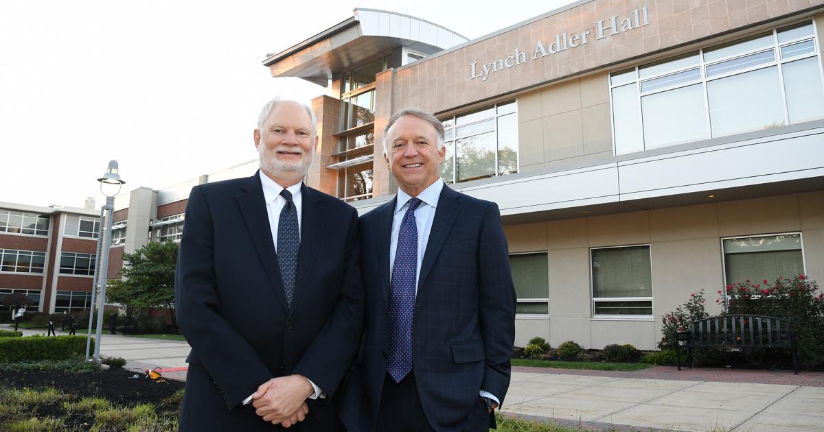 Rider alumnus donates $5.5 million, surprises longtime friend by ...