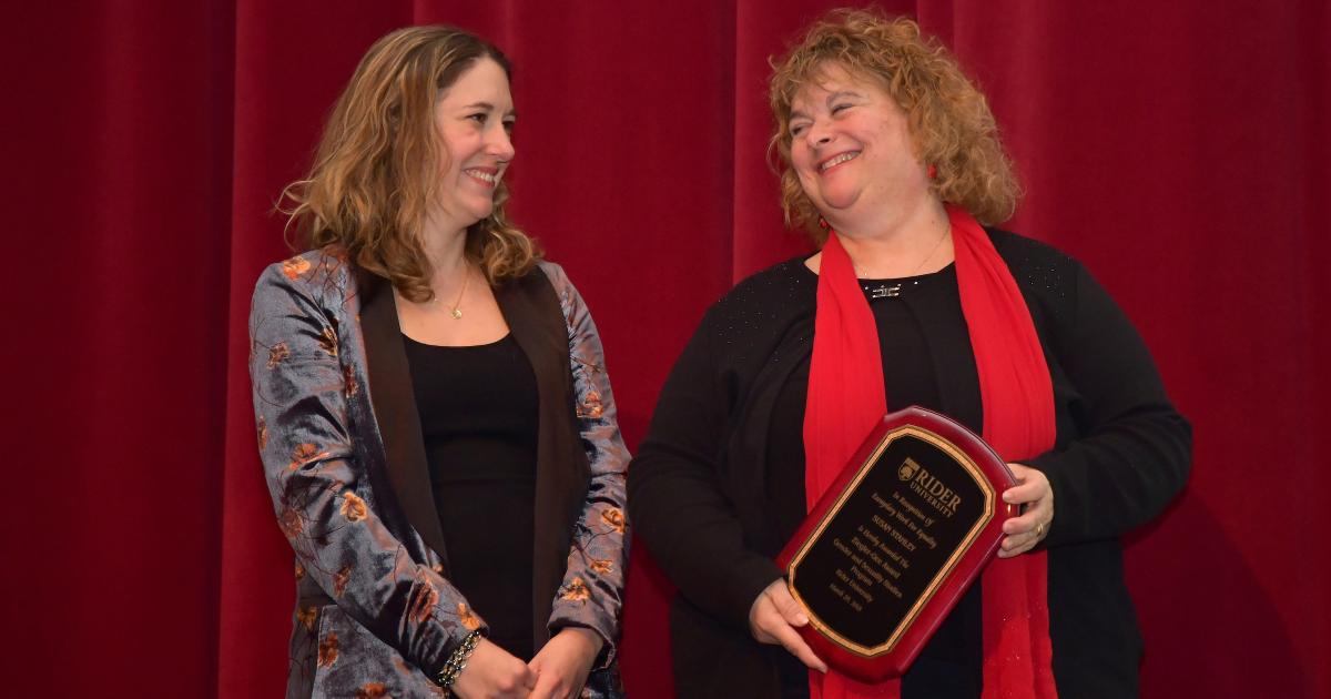 Outstanding Rider faculty and staff honored at annual awards ceremony