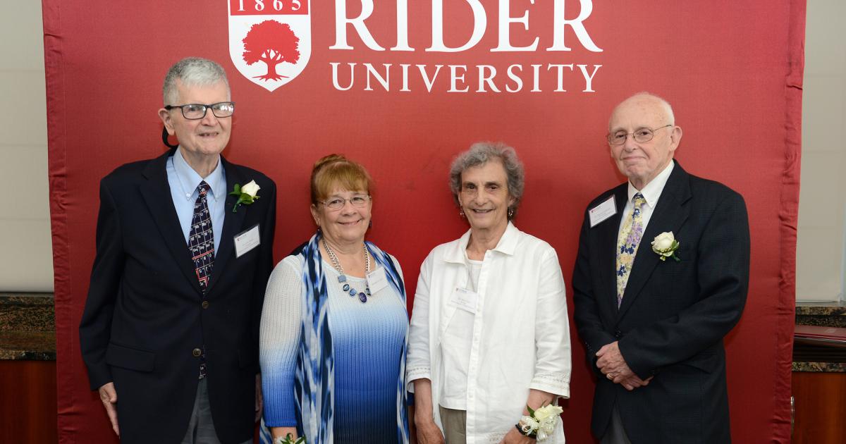 Rider’s Science Stairway of Fame grows by four | Rider University
