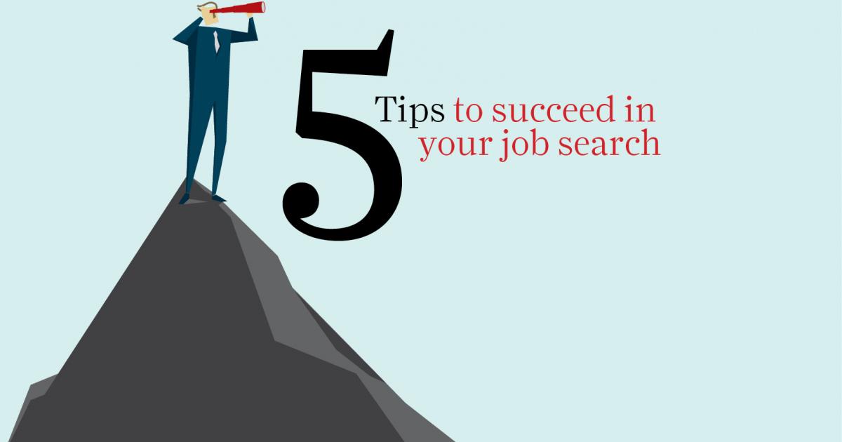 5 tips to succeed in your job search | Rider University