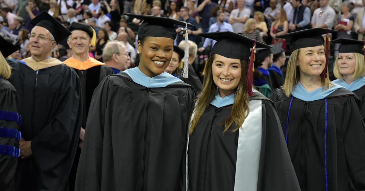 Commencement ceremony recognizes students of Rider's graduate and