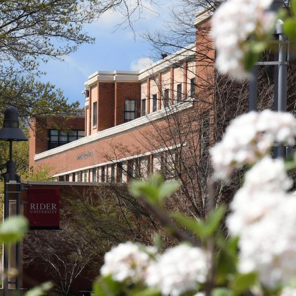 Campus in spring