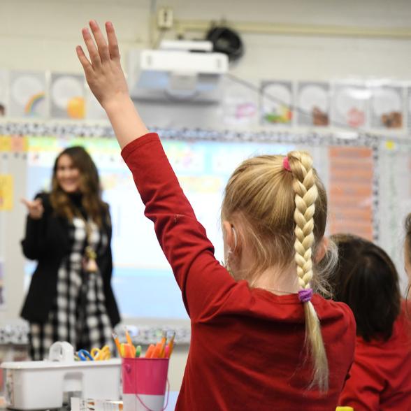 Rider alumna Shannon Renshaw teaches elementary education in Bear Tavern School